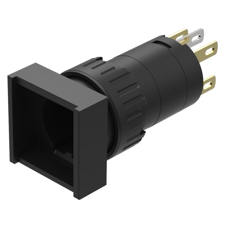 EAO Black Push Button Actuator