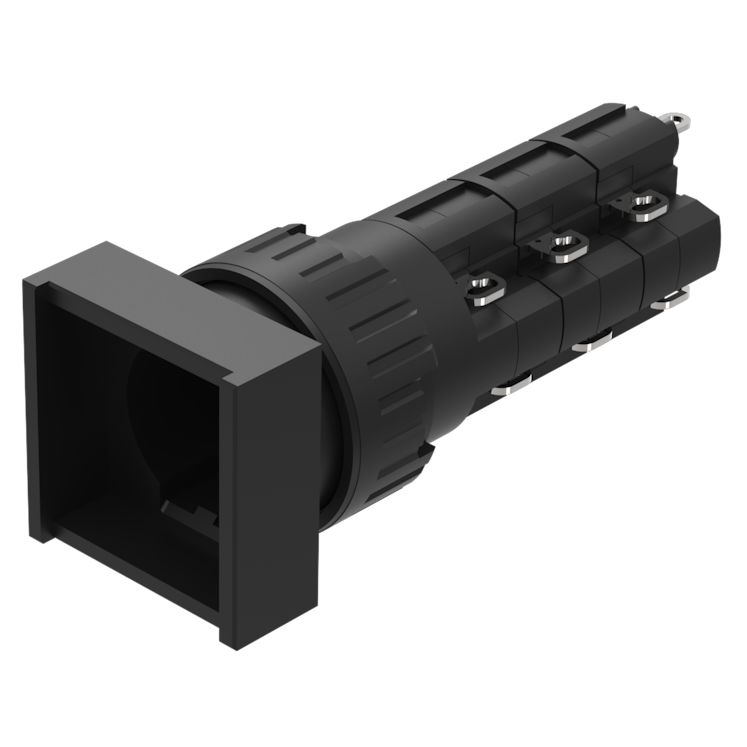 EAO Black Push Button Actuator