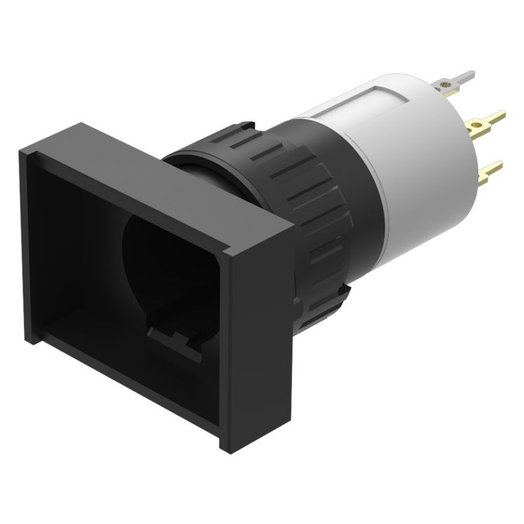 EAO Black Push Button Actuator