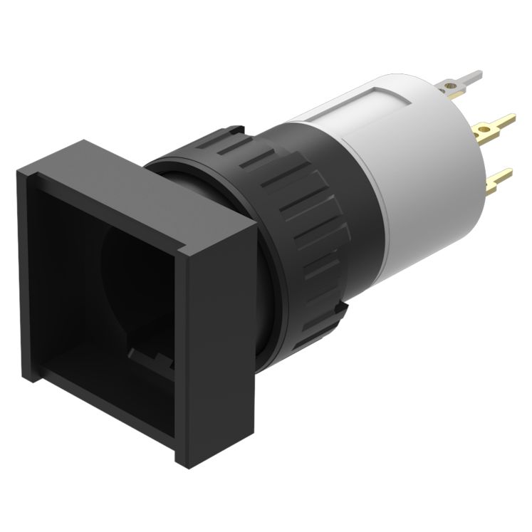 EAO Black Push Button Actuator