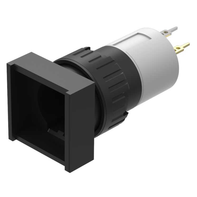 EAO Black Push Button Actuator
