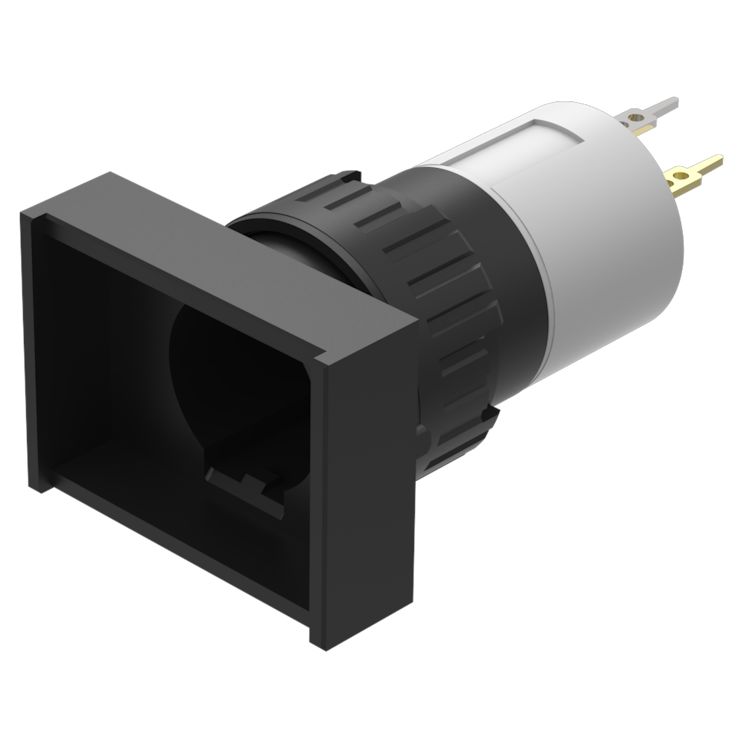 EAO Black Push Button Actuator
