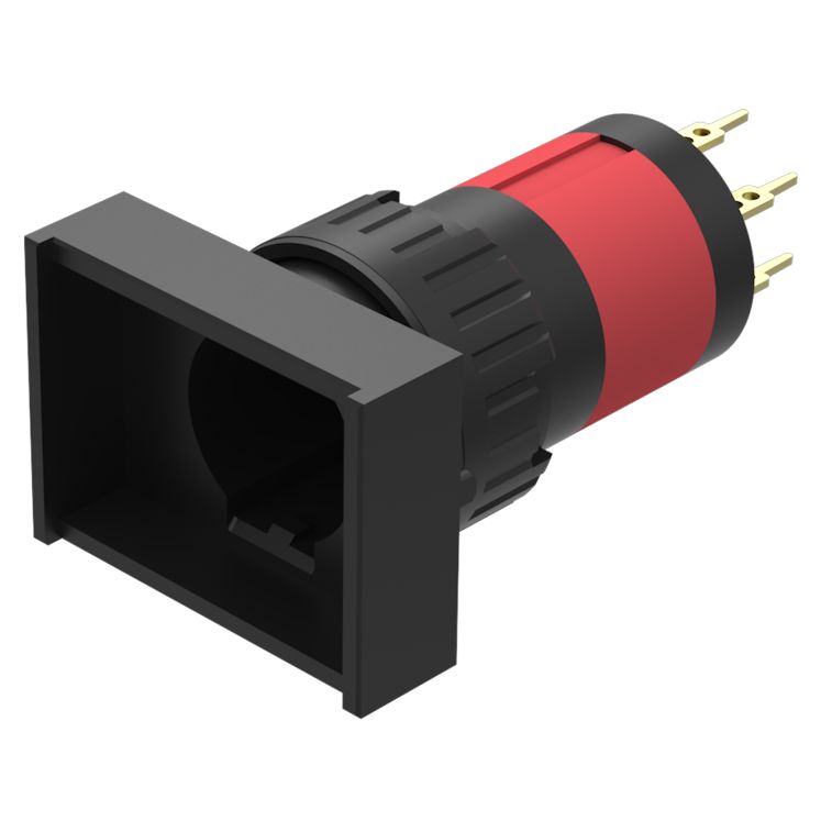 EAO Black Push Button Actuator