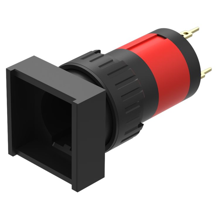EAO Black Push Button Actuator