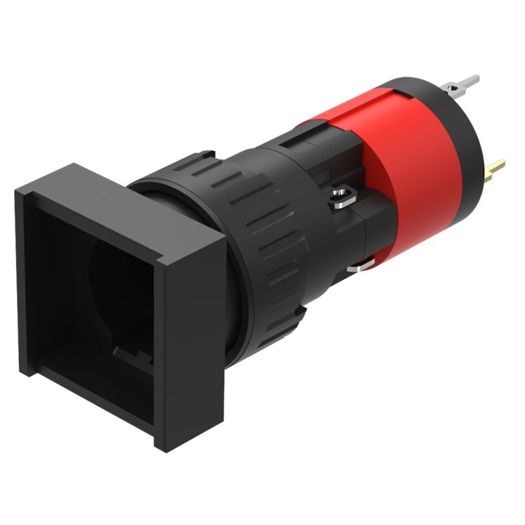 EAO Black Push Button Actuator