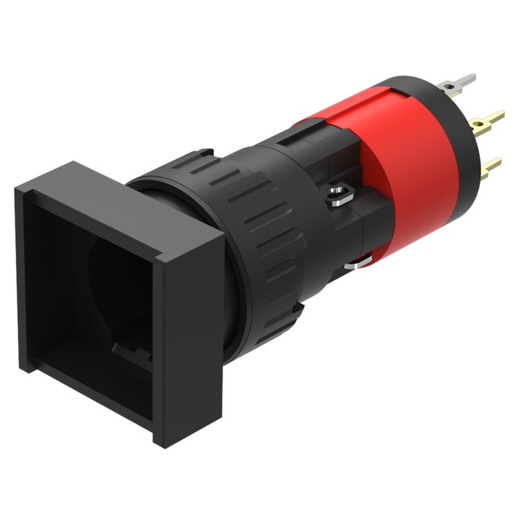 EAO Black Push Button Actuator
