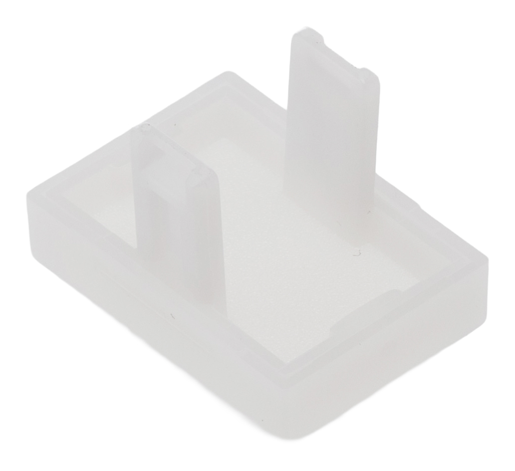 31-9019 EAO White Rectangular Push Button Lens for Use with 31 Series