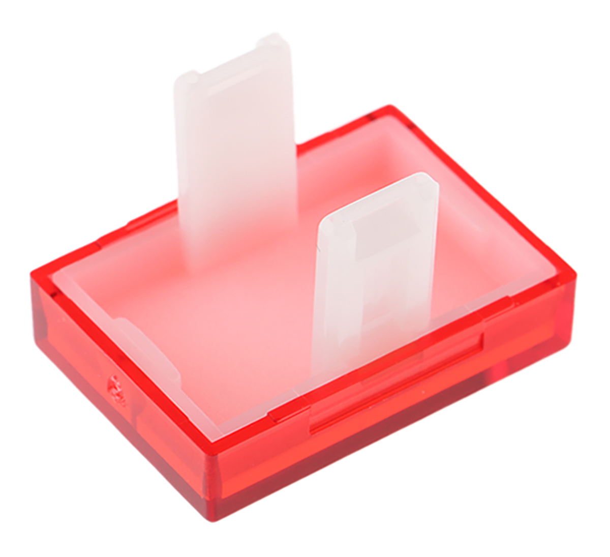 31-9032 EAO Red Rectangular Push Button Lens for Use with 31 Series