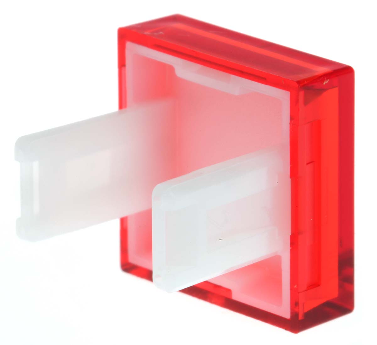 31-9532 EAO Red Square Push Button Lens for Use with 31 Series