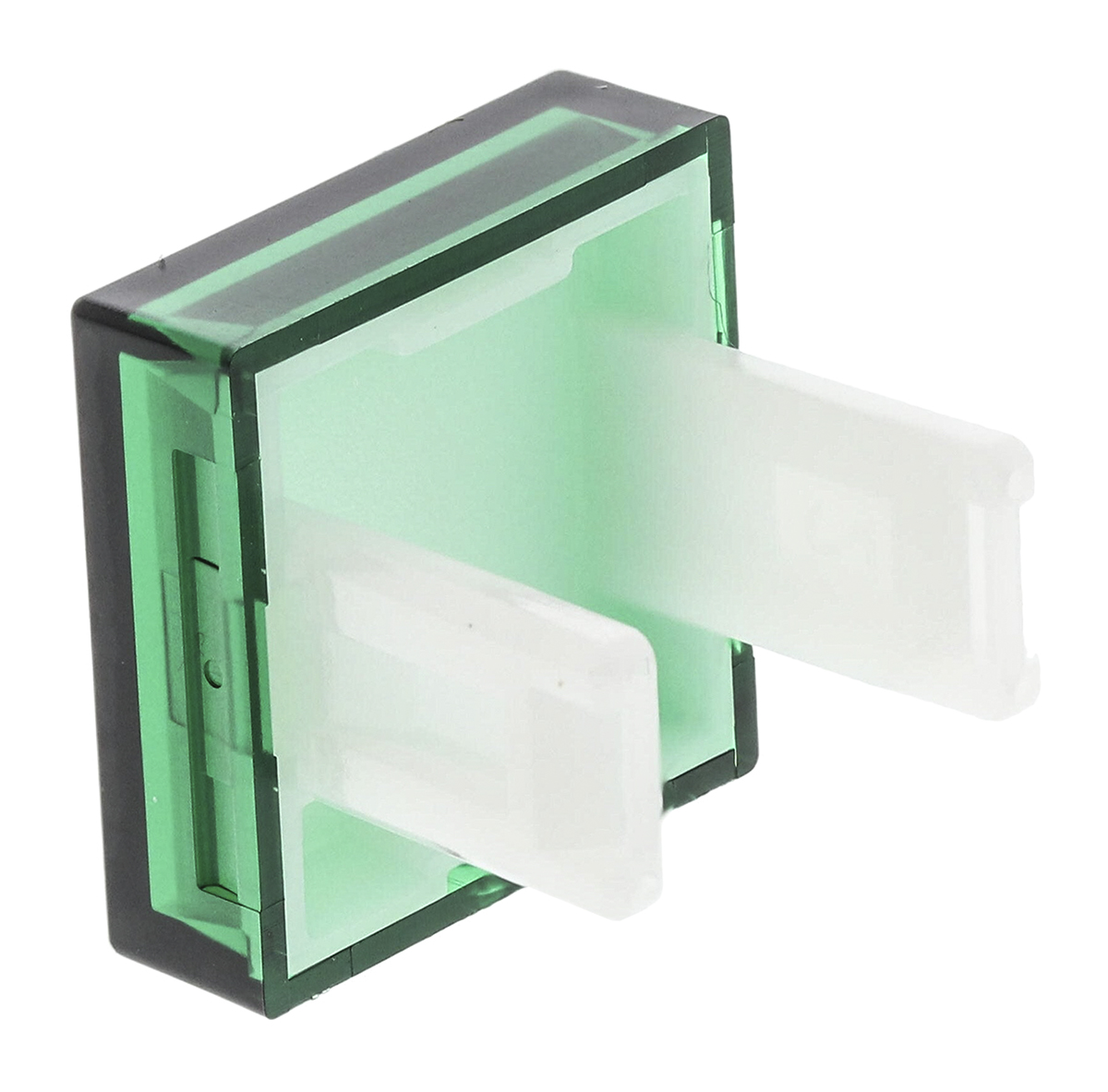 31-9535 EAO Green Square Push Button Lens for Use with 31 Series