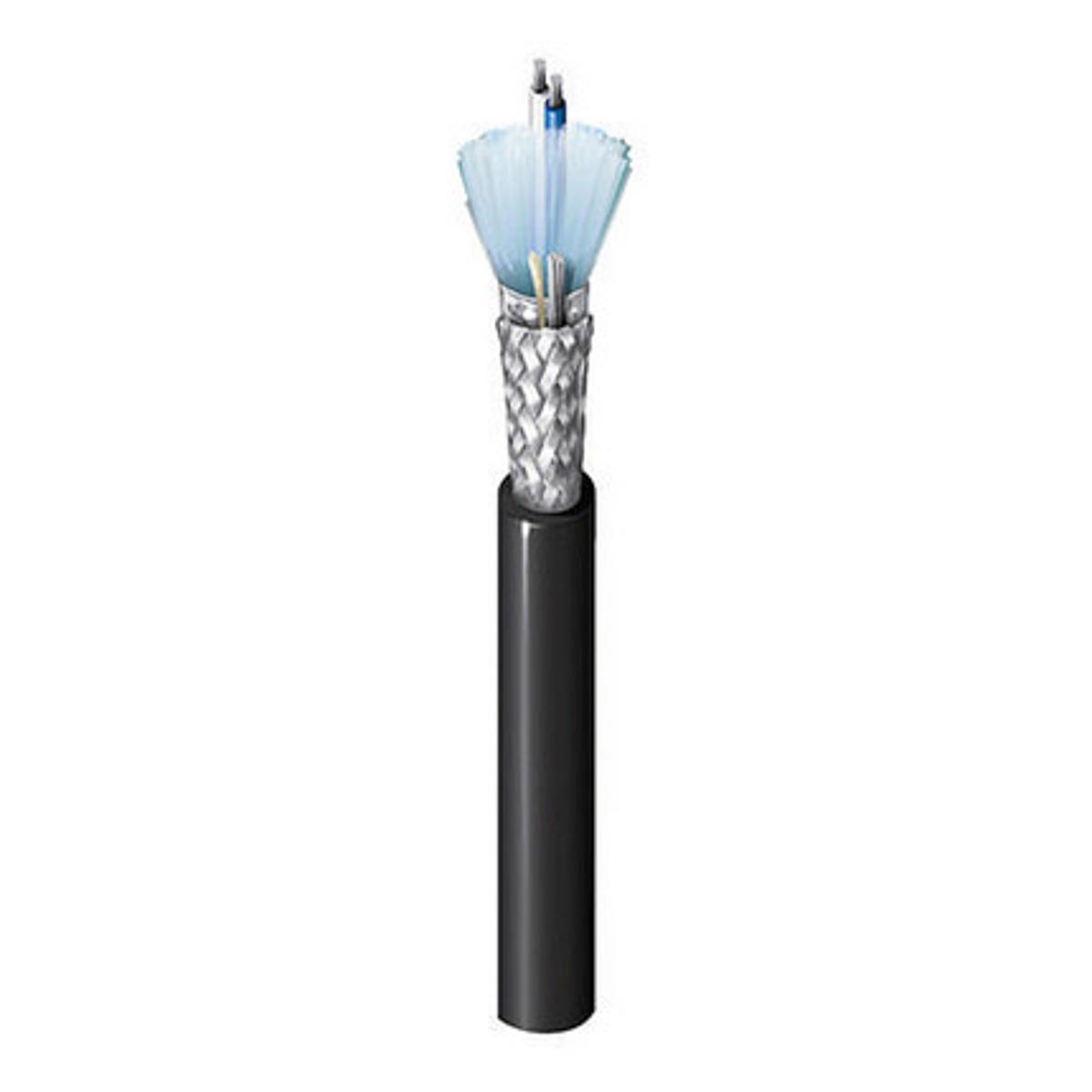Belden 3105A Series Multipair Industrial Cable, 1 Pairs, 0.33 mm², 152 m, Black Sheath Polyvinyl Chloride