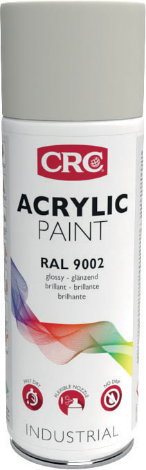 CRC 400 ml RAL 9002 White, Grey Gloss Spray Paint