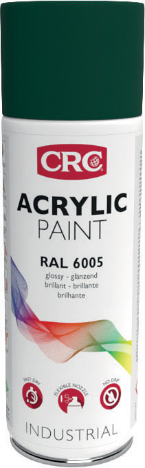 CRC 400 ml RAL 6005 Green Gloss Spray Paint