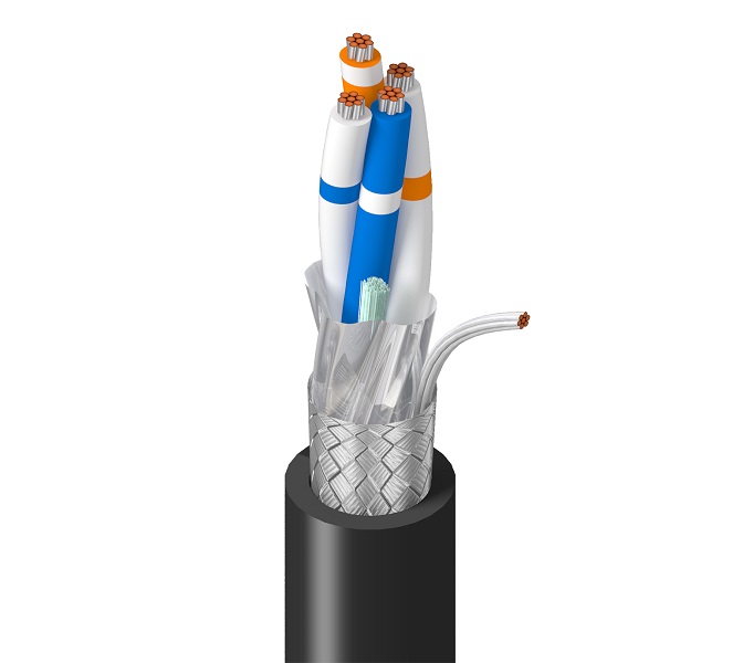 3107a00305 Belden 3107A Series Data Cable, 2 Pairs, 0.33 mm², 304 m, Black Sheath Polyvinyl Chloride