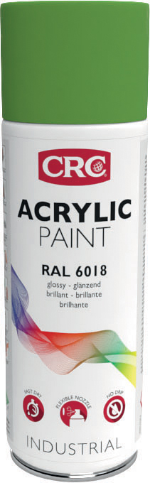 CRC 400 ml RAL 6018 Yellow, Green Gloss Spray Paint