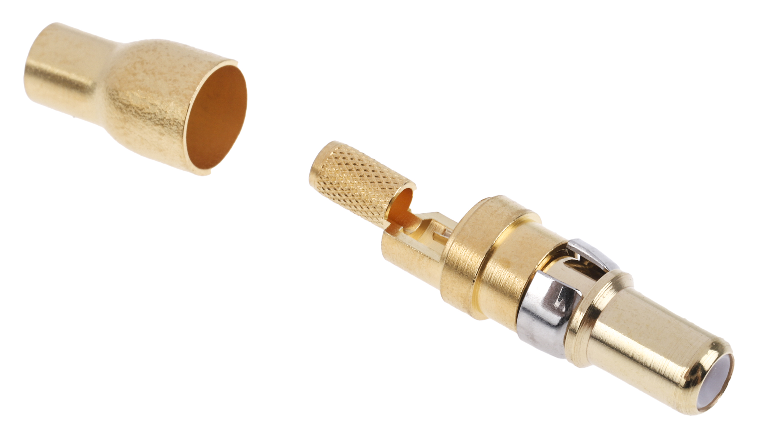 311-5694 RS PRO Male Solder D-Sub Connector Coaxial Contact, Gold over Nickel