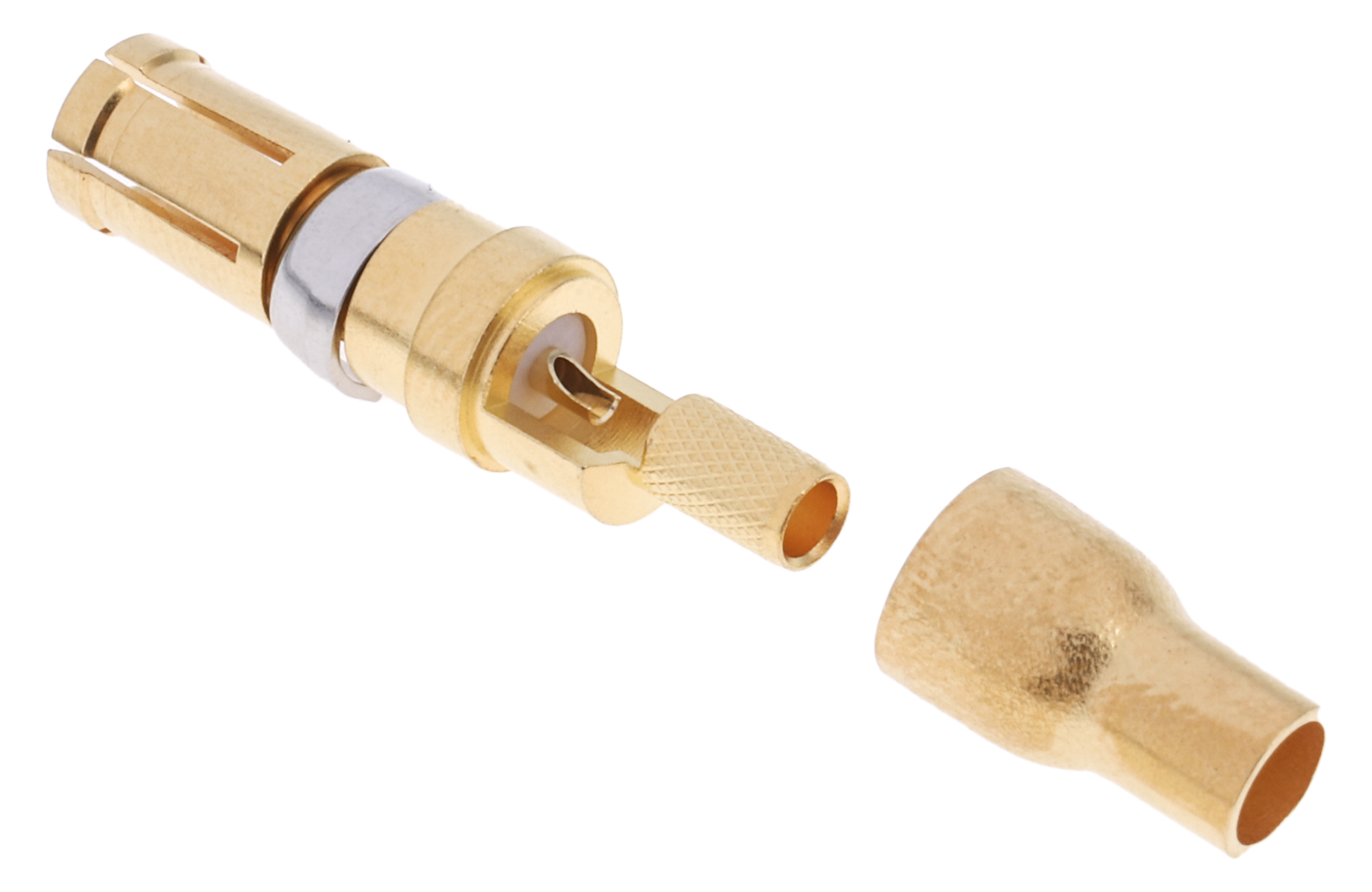 311-5701 RS PRO, FMX006S102 Series, Female Solder D-Sub Connector Coaxial Contact, Gold over Nickel