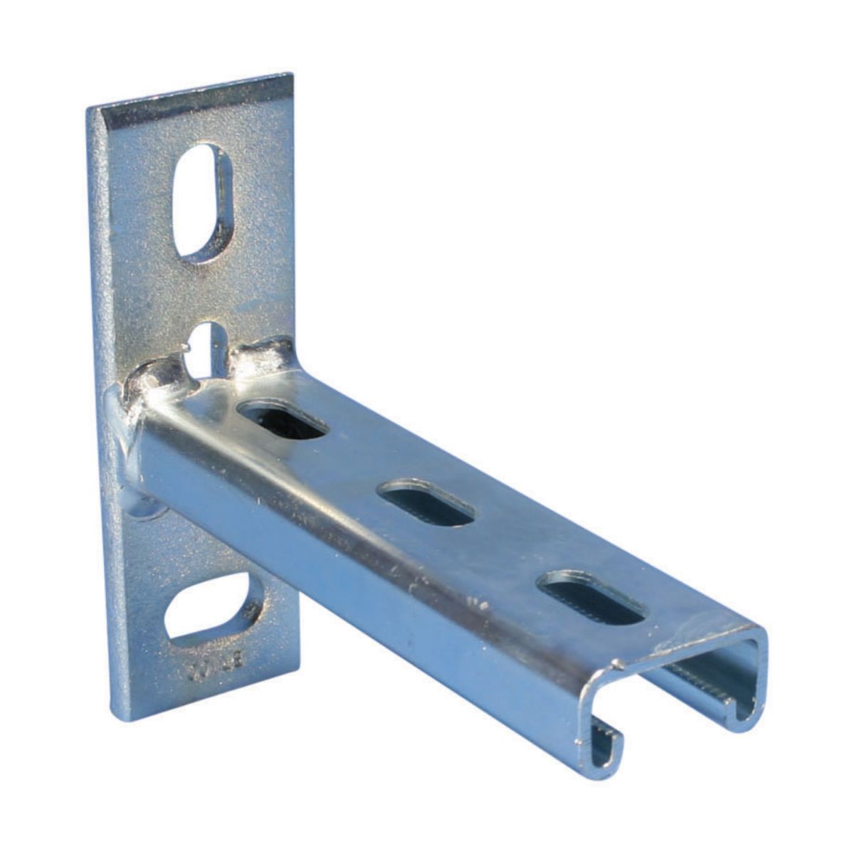nVent CADDY Steel Slotted DIN Rail, 450 mm x 45mm x 125 mm