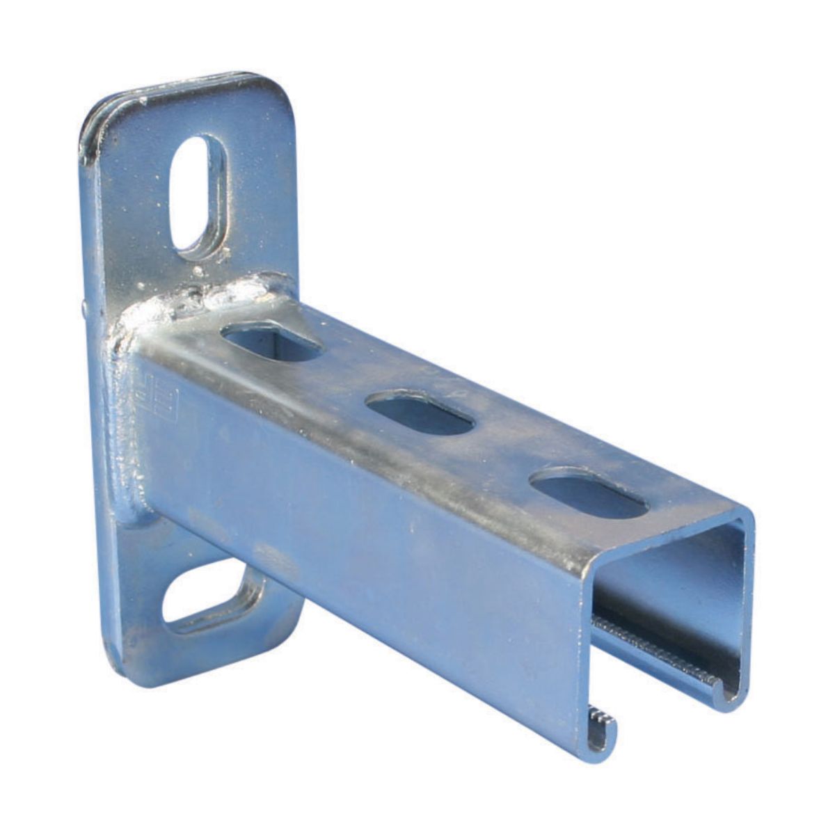 nVent CADDY Steel Slotted DIN Rail, 450 mm x 45mm x 125 mm