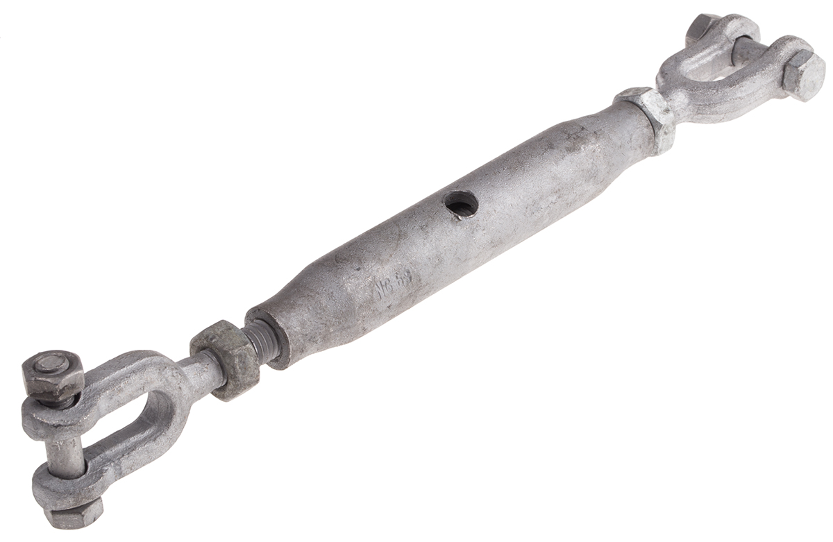 RS PRO Steel Jaw, Jaw Rigging Screw, M10 Thread