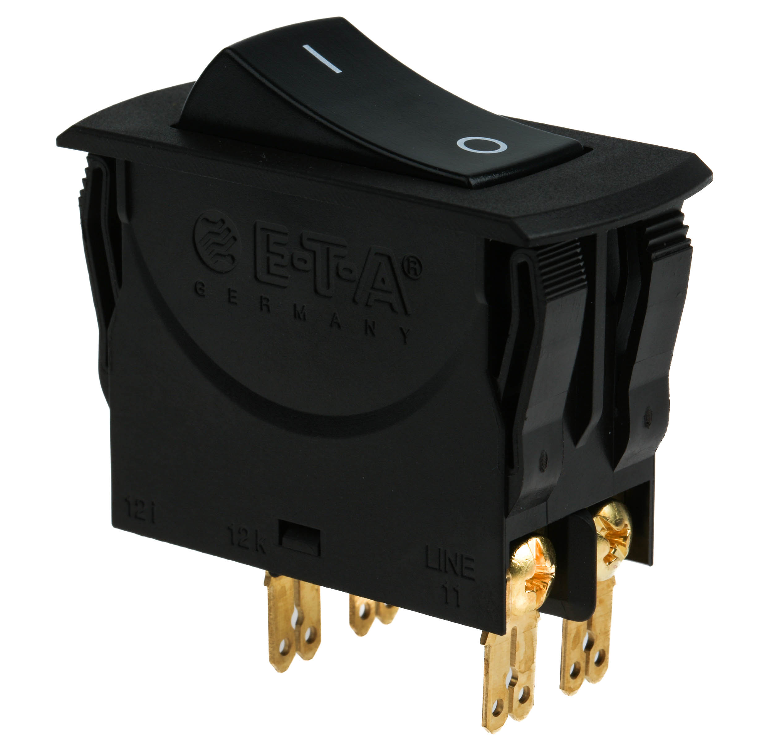 ETA 3120-N 3120-N Thermal Circuit Breaker - 2-Pole, Screw, 16A Current Rating, 16 A, 240V ac, 50 V dc