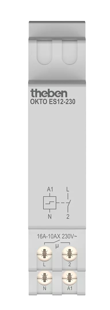 Theben DIN Rail Latching Relay, 230V ac Coil, 16A Switching Current, SPST