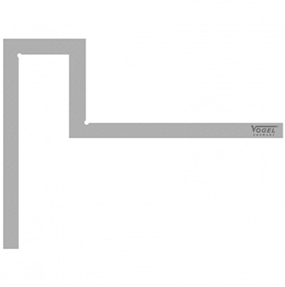 Vogel 400 mm Metric Engineer Squares