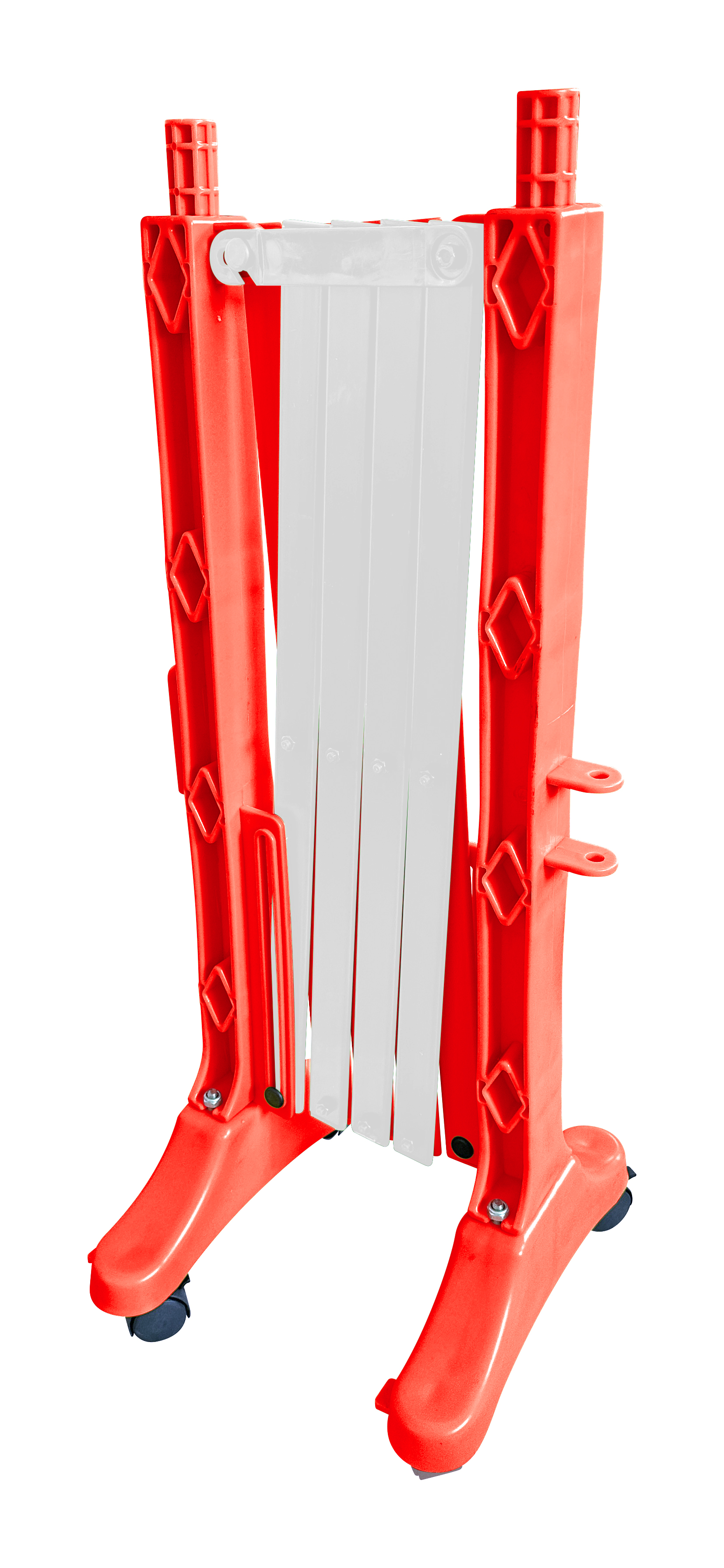cbr-801-sbs Viso Red/White Polypropylene Extendable Barrier