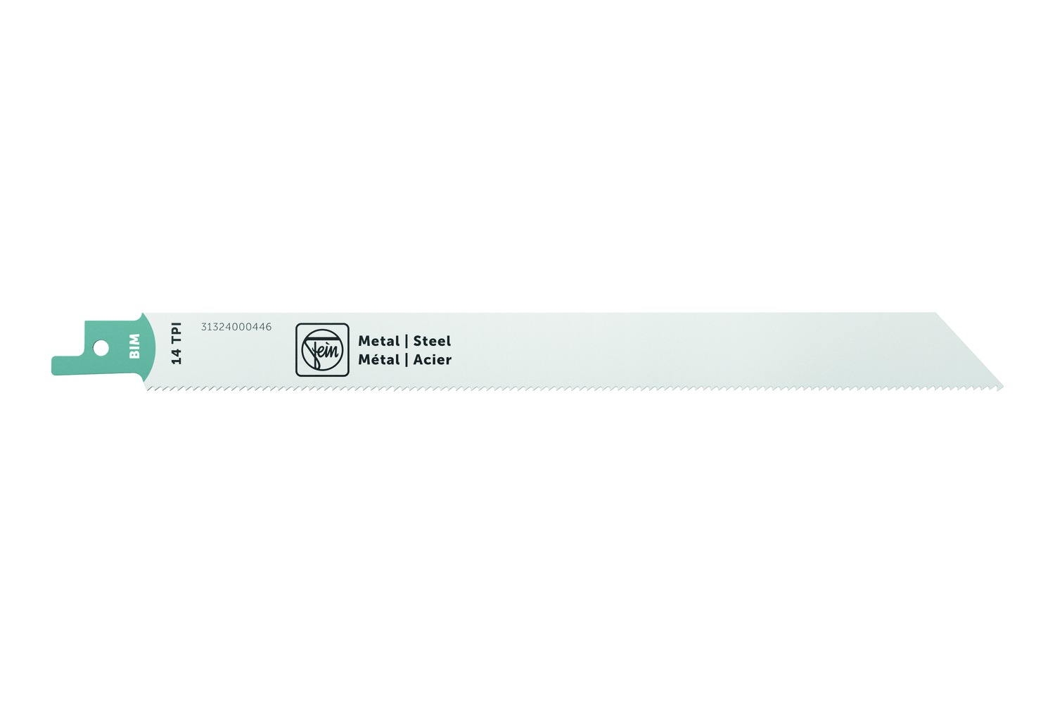 FEIN, 14 Teeth Per Inch Steel, Stainless Steel, Non-Ferrous Metal 225 mm 3