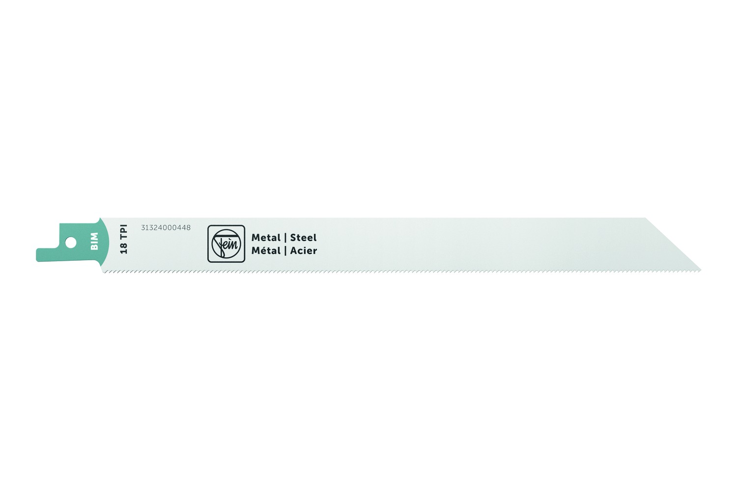 FEIN, 18 Teeth Per Inch Stainless Steel, Steel 225 mm 3