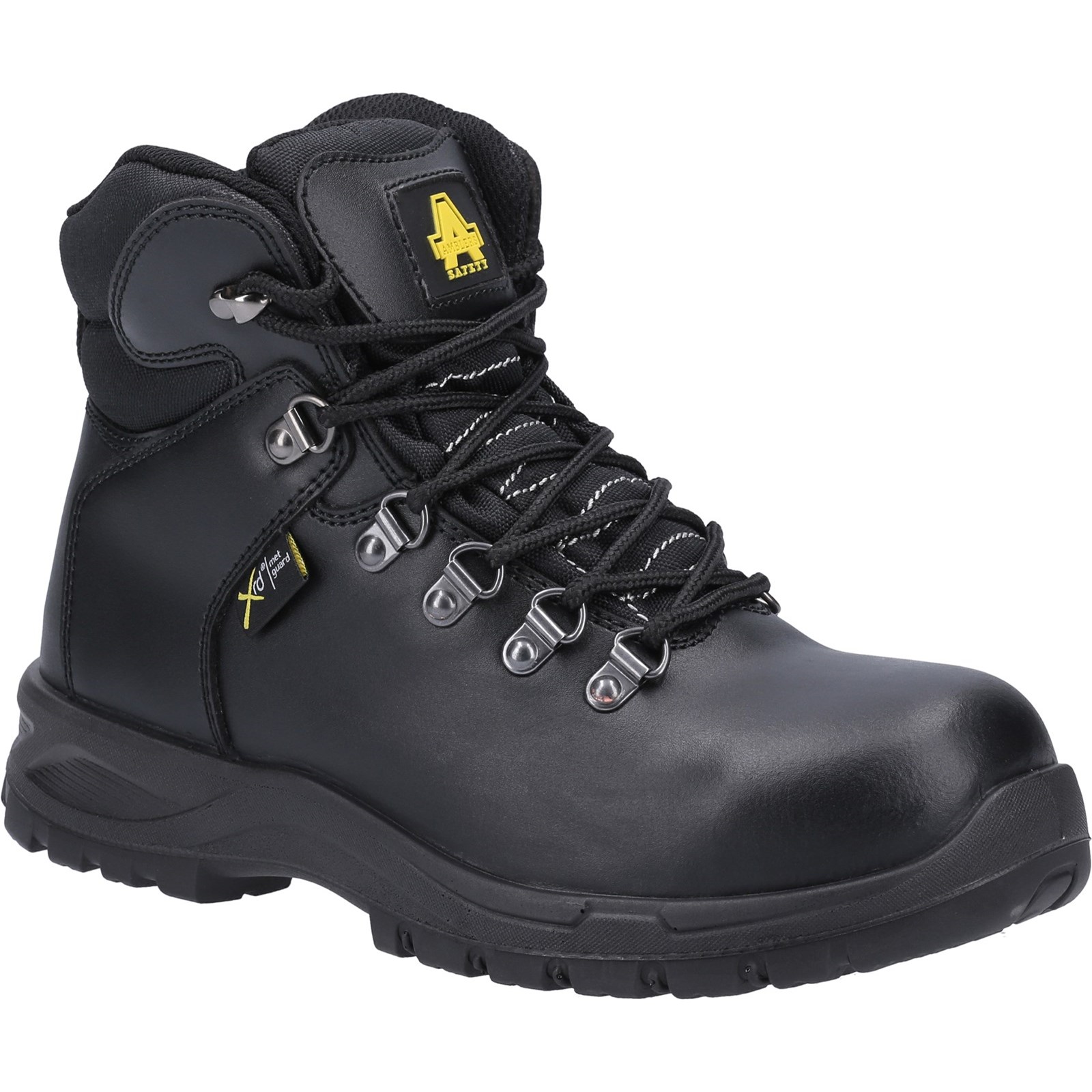 Amblers AS606 JULES Black Steel Toe Capped Women's Safety Boots 5, EU 38 EN ISO 20345:2011