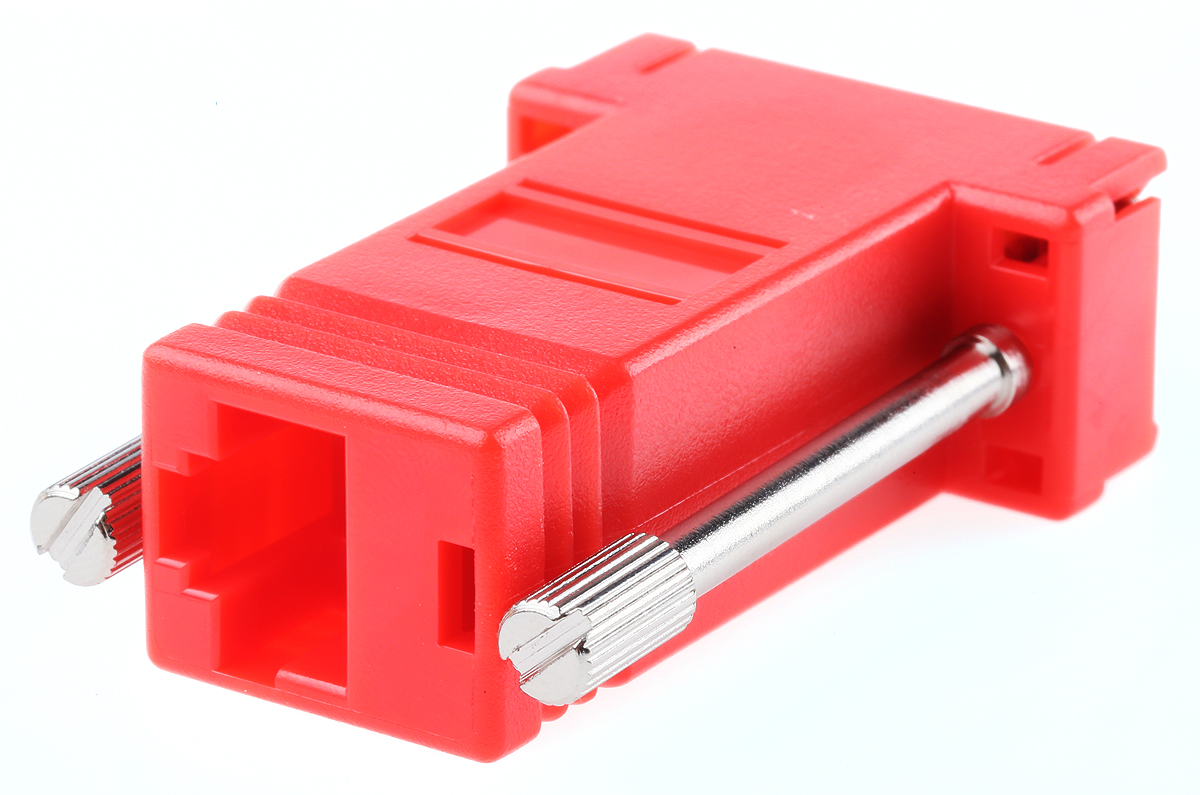 314-8098 RS PRO D-Sub Adapter 9-Way D-Sub to Male Male RJ45 Female Female