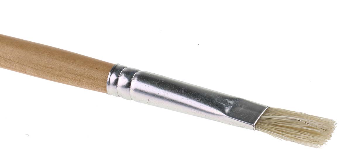315-2132 Cottam Thin, 9.5 mm Synthetic Paint Brush with Flat Bristles