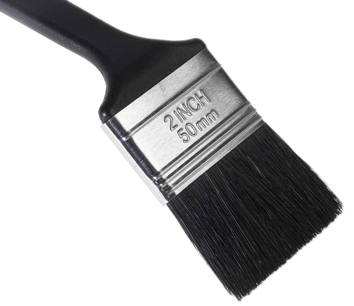 315-2621 Cottam Medium, 50.8 mm Synthetic Angled Paint Brush with Flat Bristles