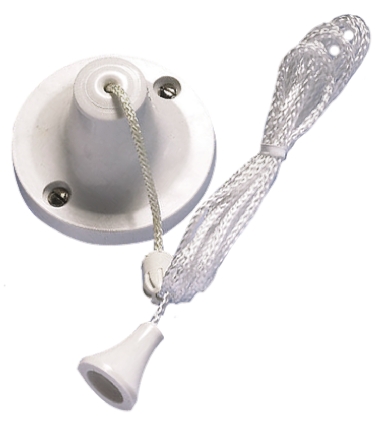 MK Electric White Pull Cord Switch 1 Way