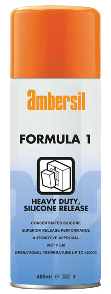 Ambersil 400 ml Silicone Mould Release Agent Rubber, Plastic 200 °C