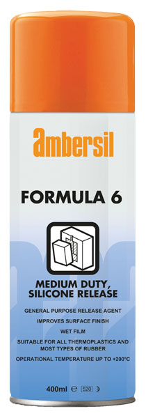 Ambersil 400 ml Silicone Mould Release Agent Plastic, Rubber 200 °C