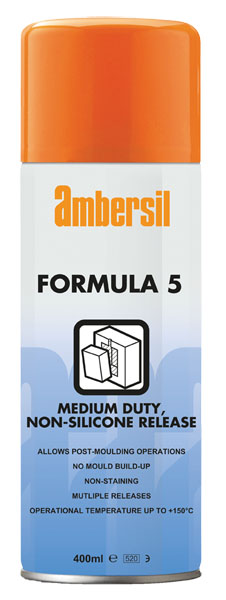 Ambersil 400 ml Non-Silicone Mould Release Agent Rubber, Plastic 150 °C