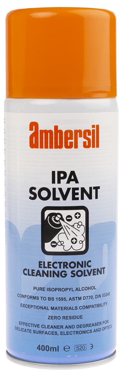 Ambersil IPA Solvent IPA Solvent 400 ml Aerosol
