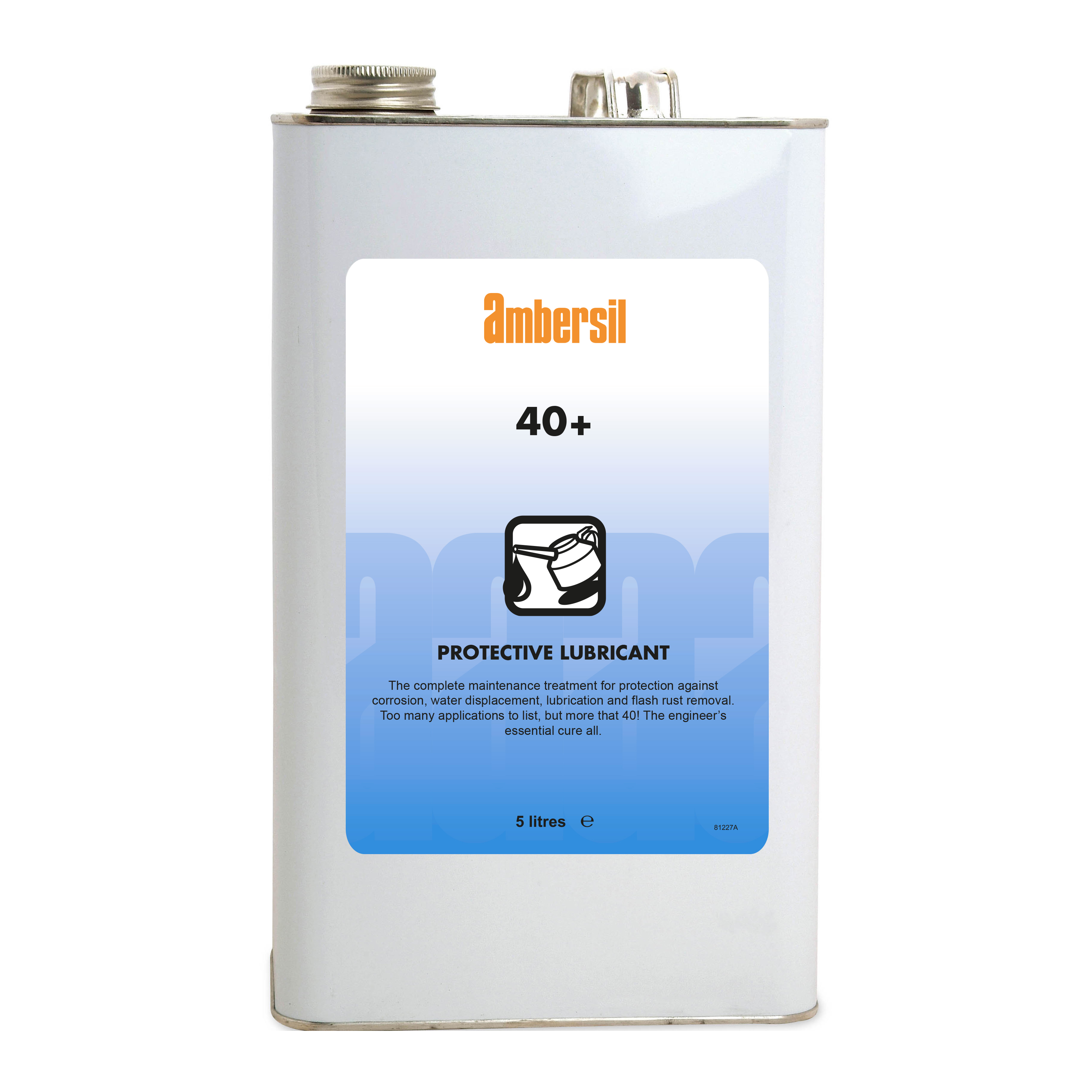 Ambersil 40+ Protective Lubricant Lubricant Lubricant 5 L Can