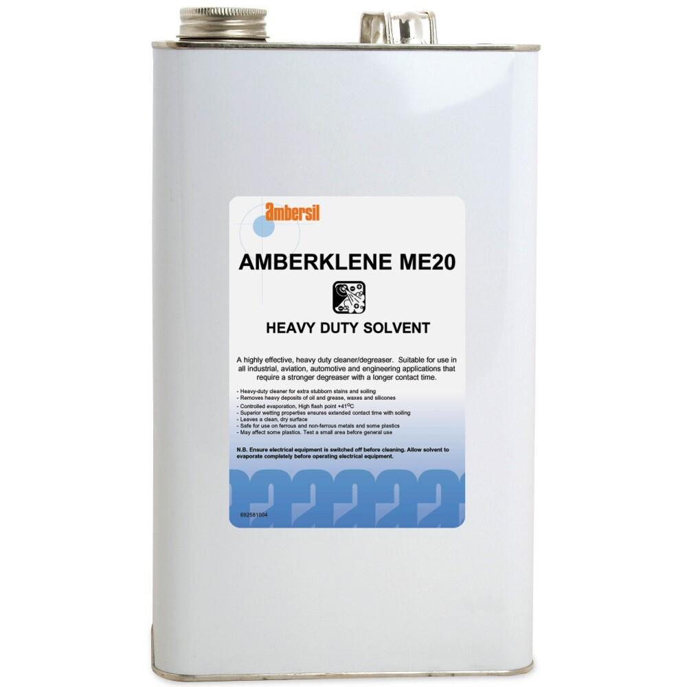 Ambersil Amberklene ME20 Solvent Degreaser 5 L Can