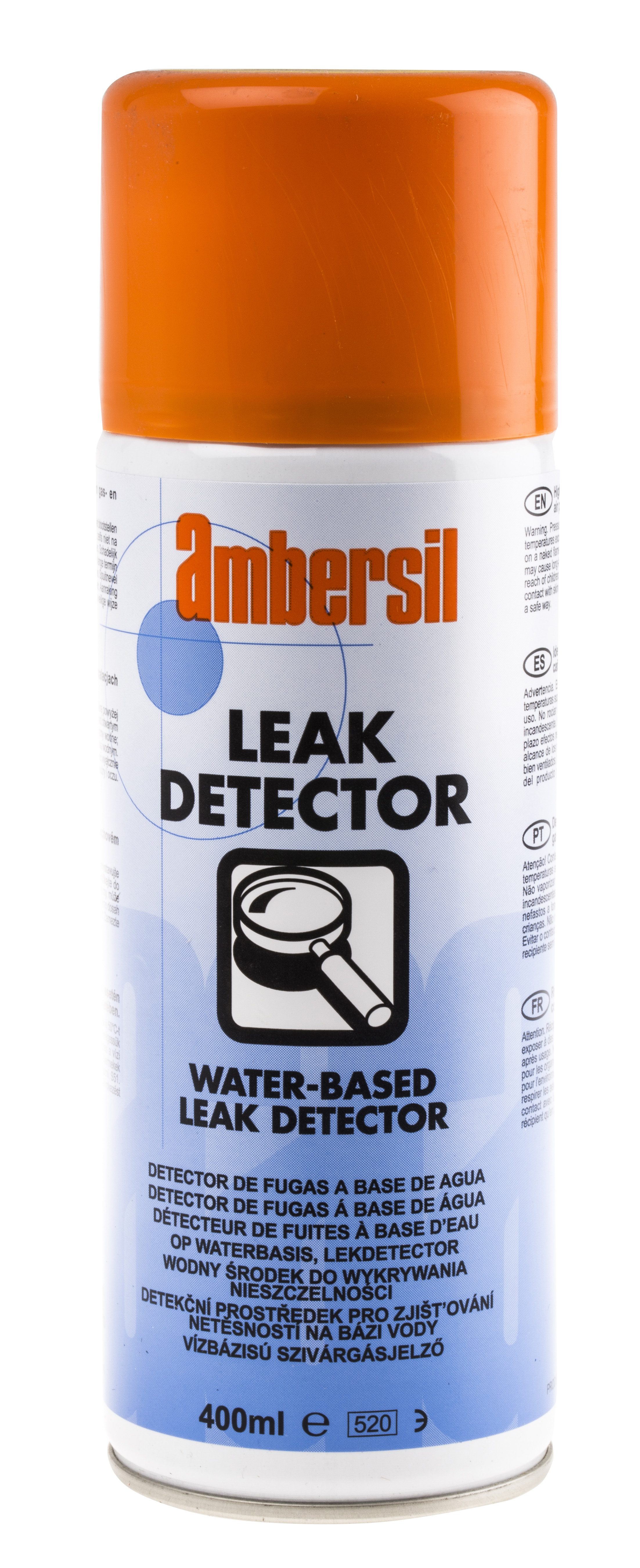 Ambersil Leak & Flaw Detector Spray, Detector, 400 ml Compressor