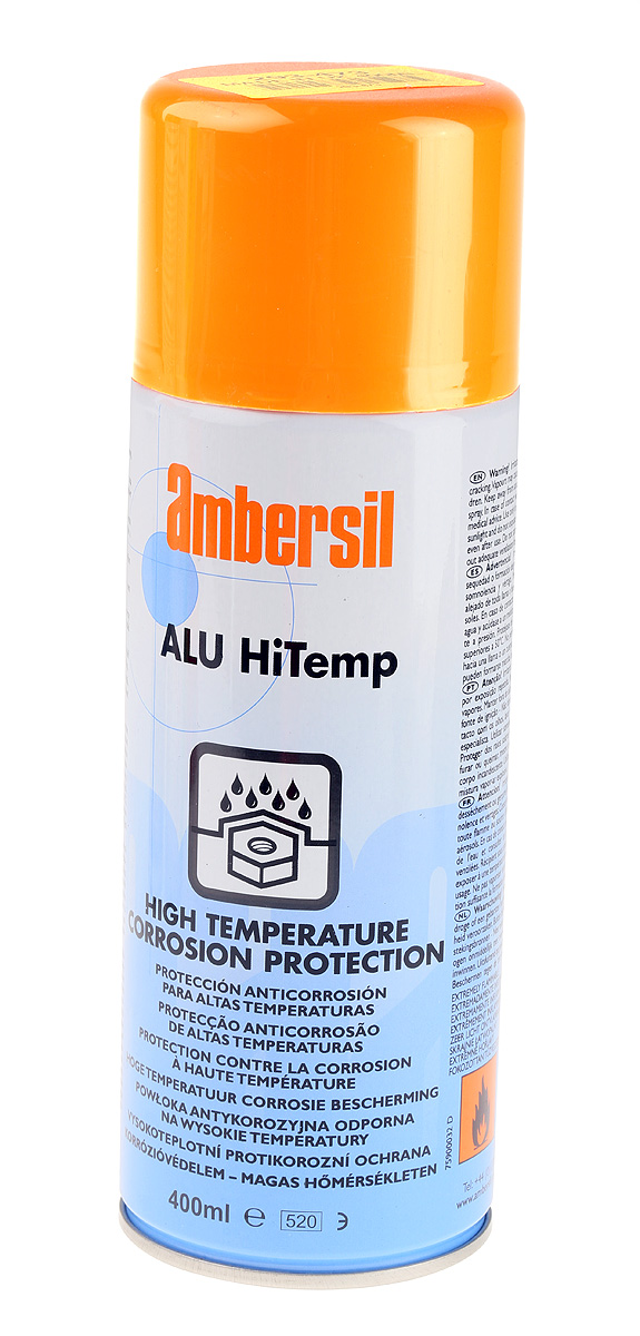 Ambersil 400 ml Aluminium Matt Spray Paint