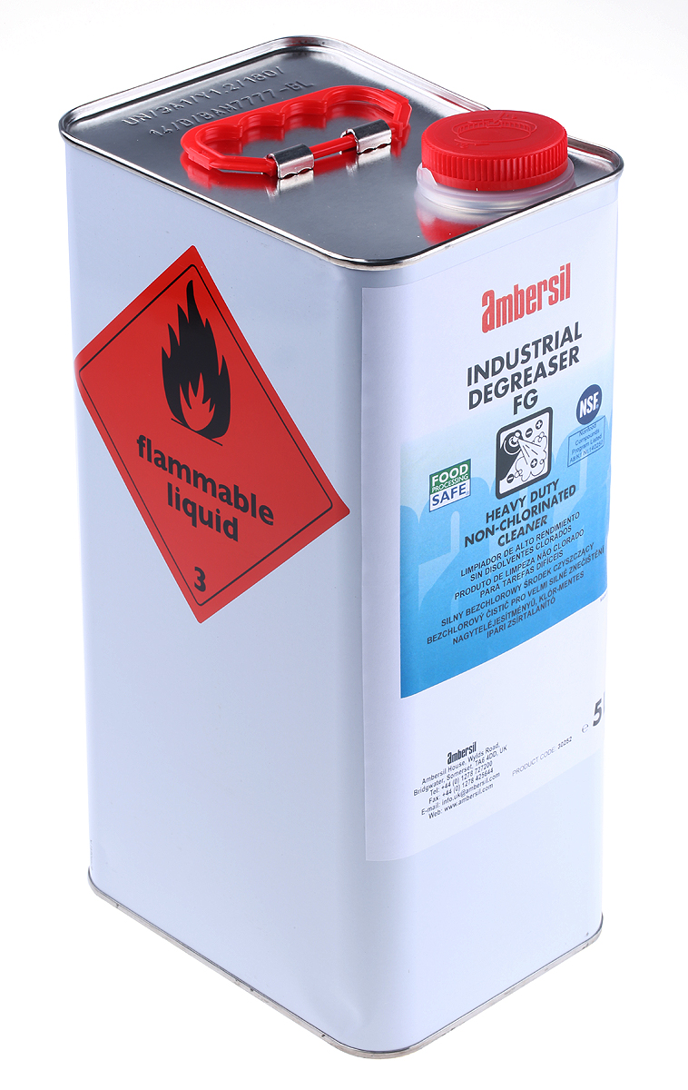 Ambersil Industrial Degreaser FG Degreaser 5 L Container
