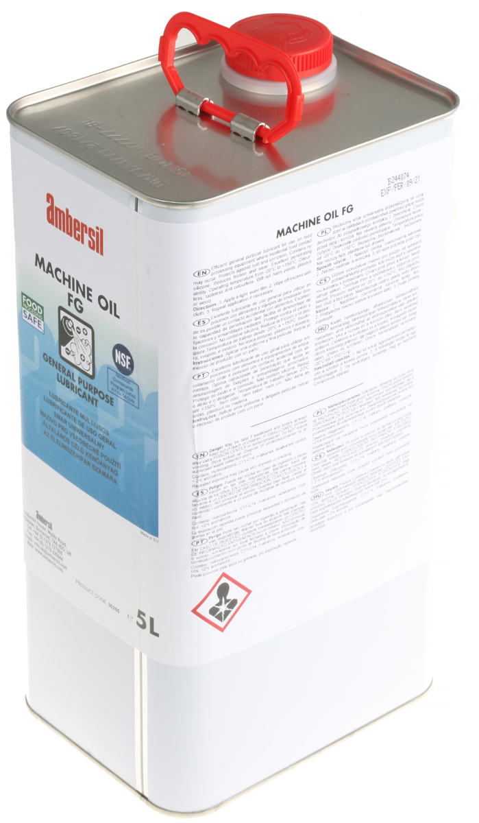 Ambersil 5 L Machine Oil FG Machine Oil and Can Machine Oil for Industrial Machinery