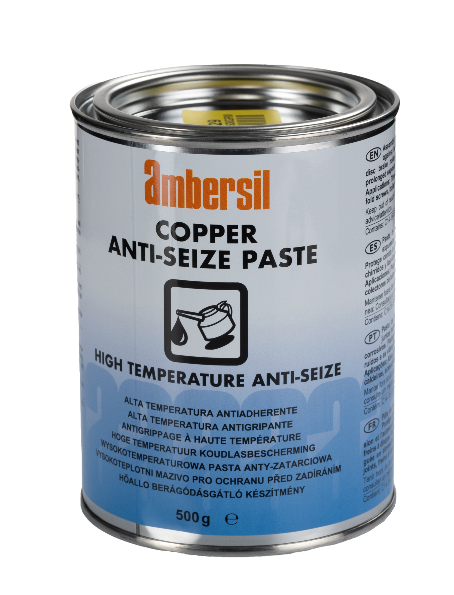 Ambersil Copper Anti-seize Lubricant Copper 500 g Tin