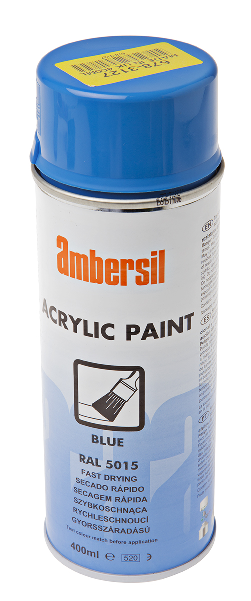 Ambersil 400 ml RAL 5010 Blue Gloss Spray Paint