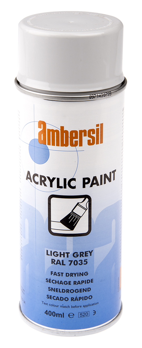 Ambersil 400 ml RAL 7032 Grey Gloss Spray Paint