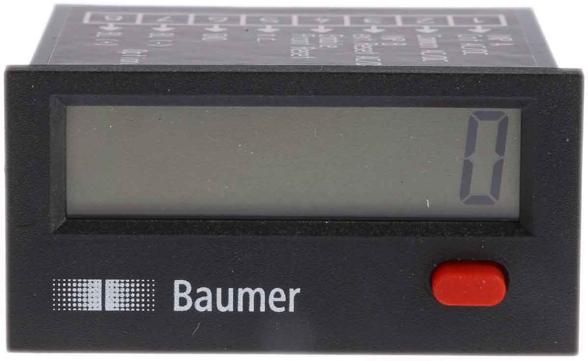 Baumer ISI30.013AA01, 8 Digit, LCD, Digital Counter, 12kHz, 10 → 260 V AC/DC