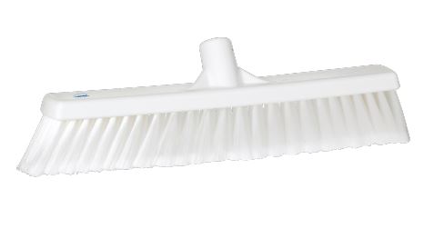 Vikan Broom, White With Polypropylene Bristles for Dry Areas